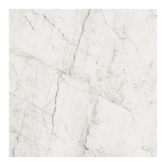 Frostbestandig glaseret Athena-gulvflise 61 x 61 cm bianco 1,49 m²