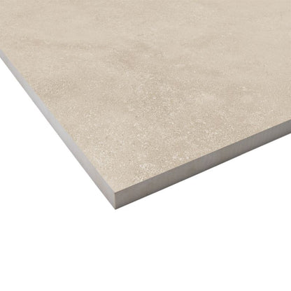 Frostbestandig glaseret Birro klinke 60 x 60 x 2 cm beige