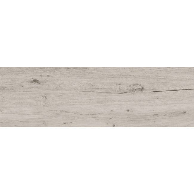 Frostbestandig glaseret porcelænsflise Boxwood GoodHome 18,5 x 59,8 cm grå 1 m²