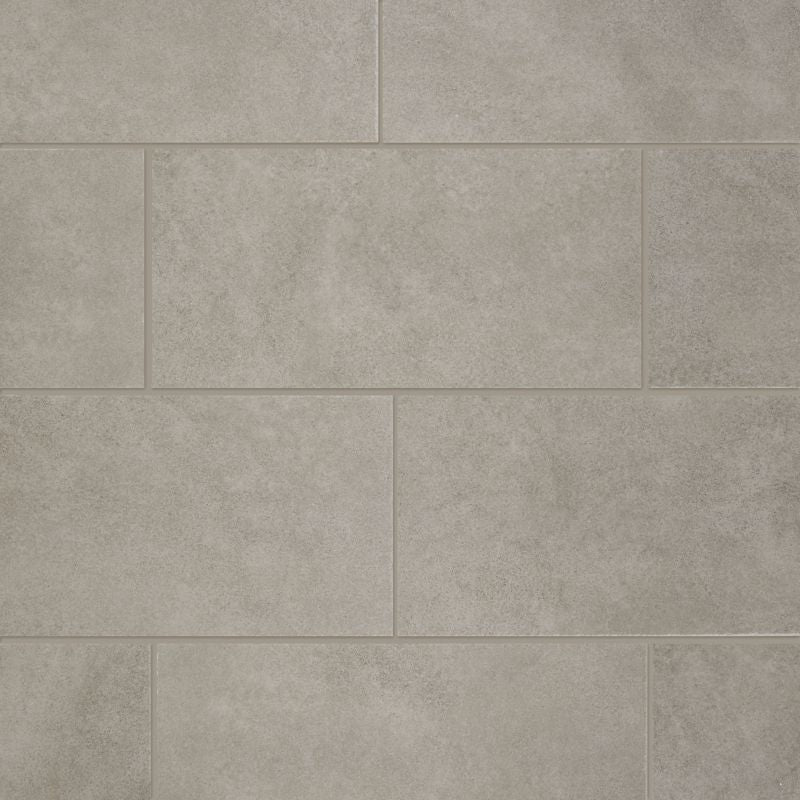 Frostbestandig glasert porcelænsflise Burgundy GoodHome 29,8 x 59,8 cm grå 1,25 m²