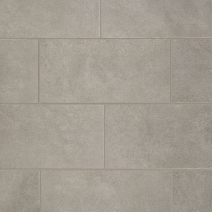Frostbestandig glasert porcelænsflise Burgundy GoodHome 29,8 x 59,8 cm grå 1,25 m²