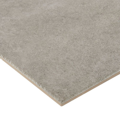 Frostbestandig glasert porcelænsflise Burgundy GoodHome 29,8 x 59,8 cm grå 1,25 m²