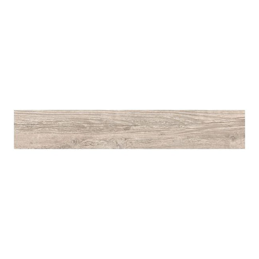 Frostbestandig glaseret porcelænsflise Copenhaguen 20 x 120 cm moka 1,68 m²