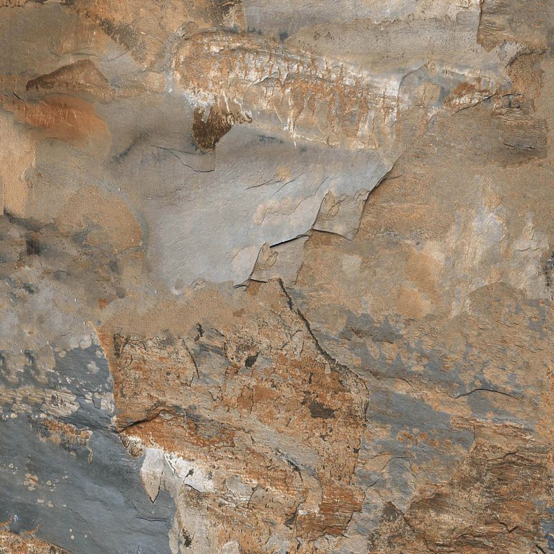 Frostbestandig glaseret Cuadrado klinke 60 x 60 cm brun 1,44 m²