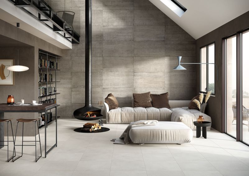 Frostbestandig glasert klinker Docks 60 x 120 cm taupe 1,44 m²