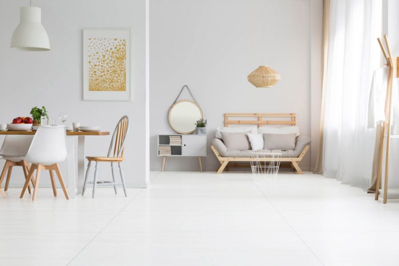 Frostsikker glaseret Elitum Slim klinke 60 x 120 cm hvid 2,88 m²