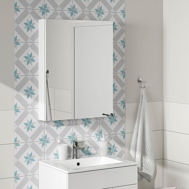 Frostbestandig glaseret Etienne porcelænsflise 60 x 60 cm greige 1,44 m²