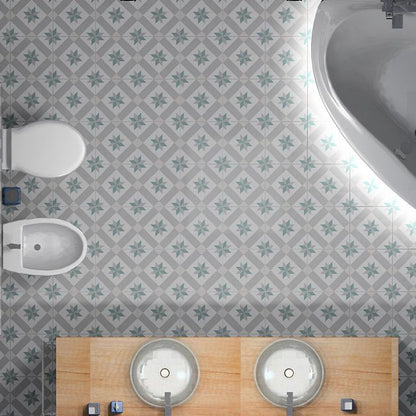Frostbestandig glaseret Etienne porcelænsflise 60 x 60 cm greige 1,44 m²