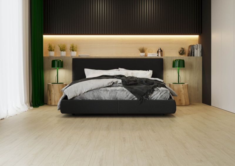 Frostbestandig glasert Goro GoodHome porcelænsflise 15,5 x 62 cm grå 1,34 m²