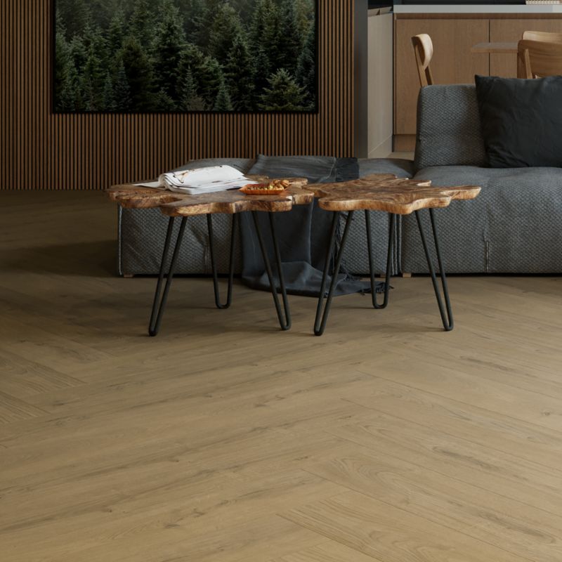 Frostbestandig glasert Goro GoodHome gresflise 20 x 120 cm beige 1,2 m²