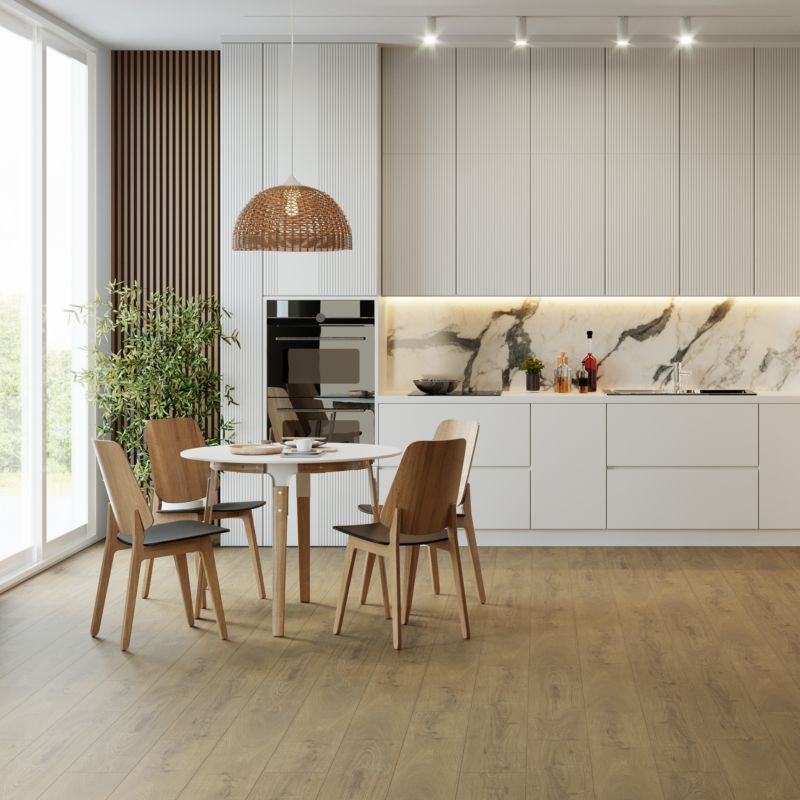 Frostbestandig glasert Goro GoodHome gresflise 20 x 120 cm brun 1,2 m²