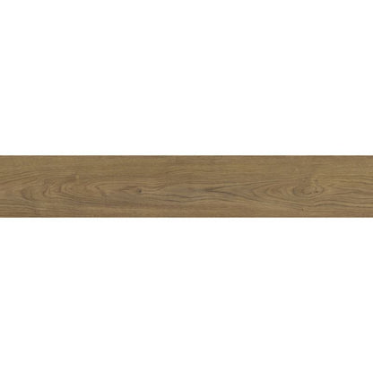 Frostbestandig glasert Goro GoodHome gresflise 20 x 120 cm brun 1,2 m²