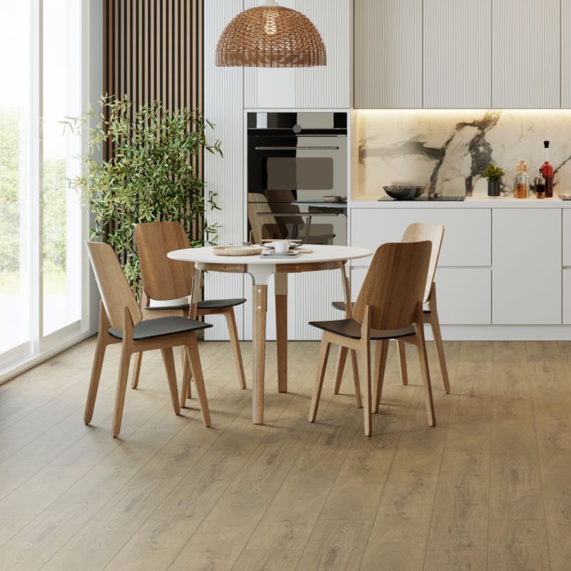 Frostbestandig glasert Goro GoodHome gresflise 20 x 120 cm brun 1,2 m²