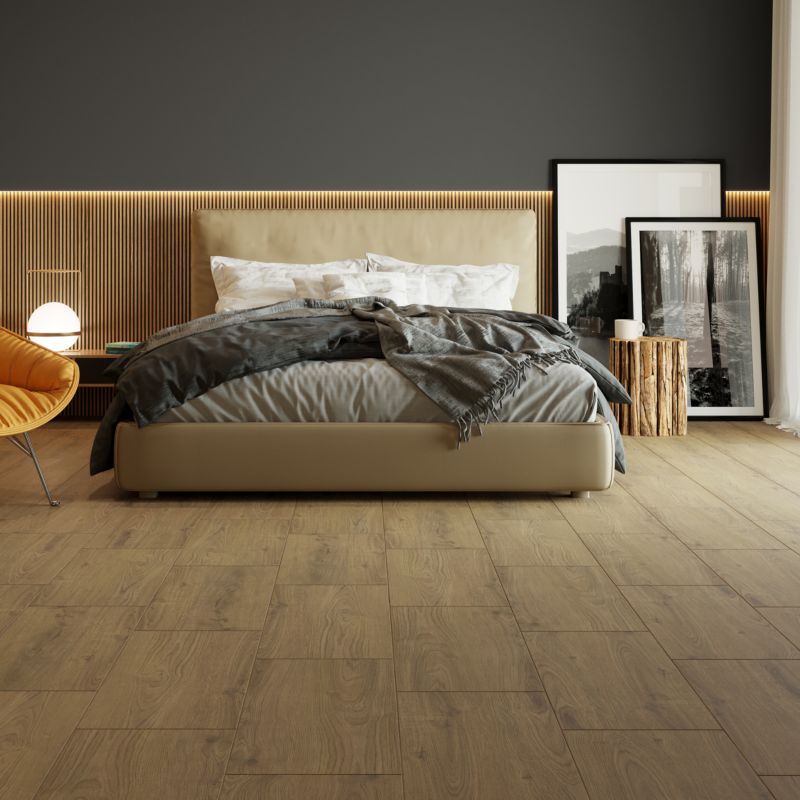 Frostbestandig glasert Goro GoodHome gresflise 30 x 60 cm brun 1,62 m²