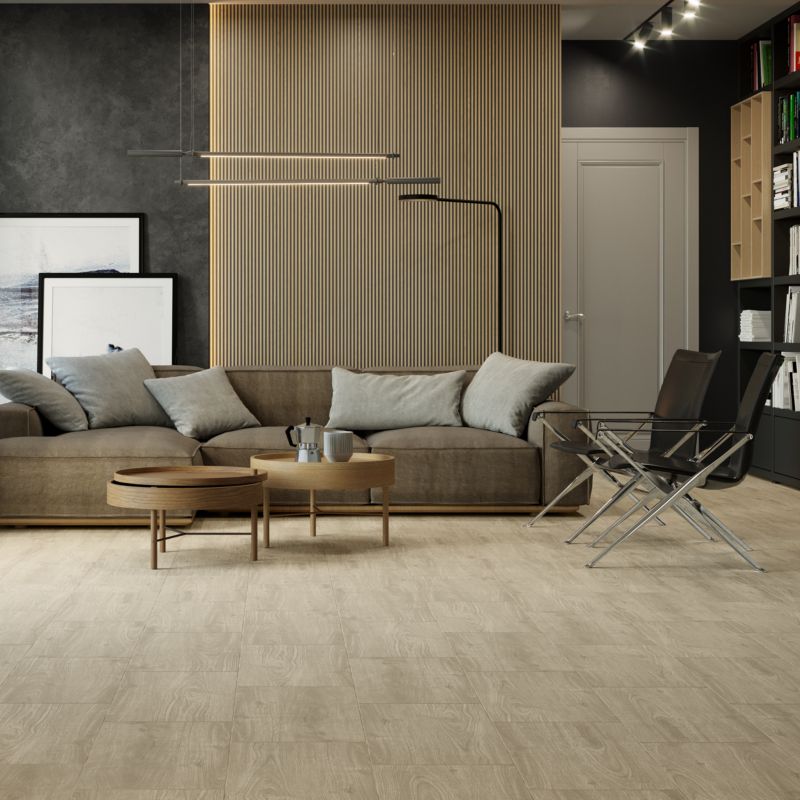 Frostbestandig glasert Gres Goro GoodHome 30 x 60 cm grå 1,62 m²