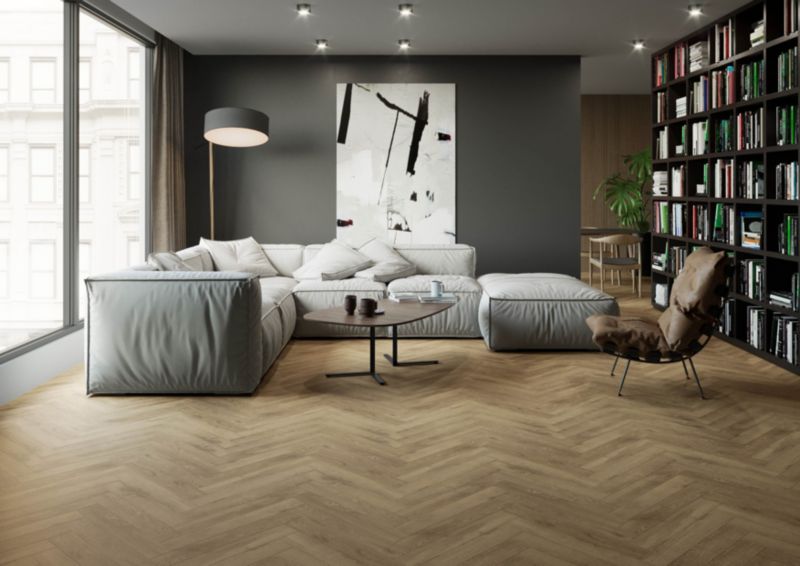Frostbestandig glasert Gres Goro GoodHome 30 x 60 cm grå 1,62 m²