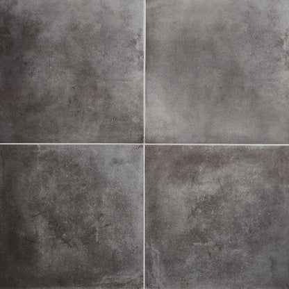 Frostbestandig glaseret klinke Konkrete GoodHome 59,8 x 59,8 cm anthracite 1,07 m²