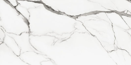 Frostbestandig glaseret Laken Modelo Poler porcelænsflise 60 x 120 cm hvid 2,88 m²