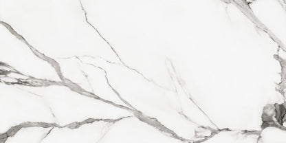 Frostbestandig glaseret Laken Modelo Poler porcelænsflise 60 x 120 cm hvid 2,88 m²