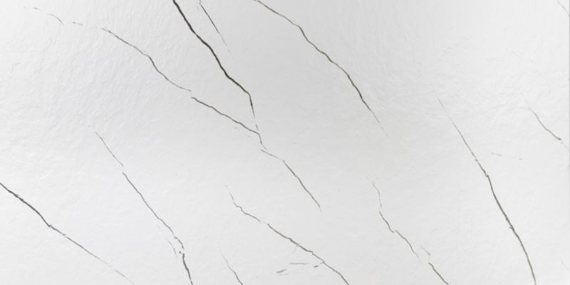 Frostbestandig glaseret porcelænsflise Mavros Slate 60 x 120 cm hvid 1,44 m²