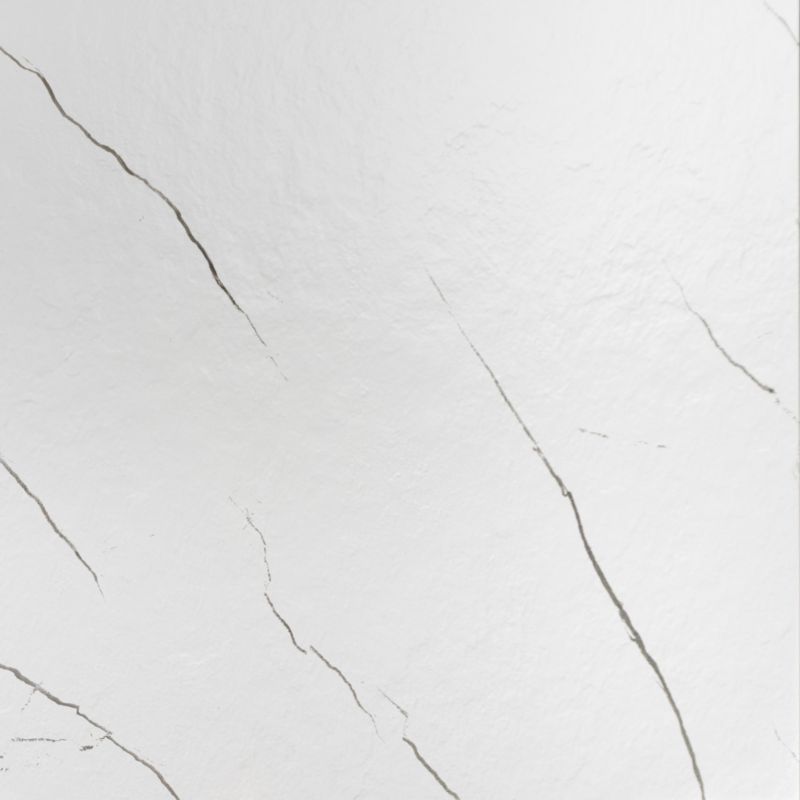 Frostbestandig glaseret porcelænsflise Mavros Slate 60 x 60 cm hvid 1,44 m²