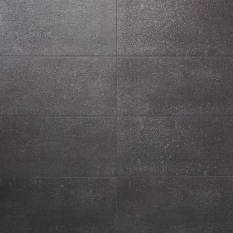 Frostbestandig glaseret porcelænsflise Metal ID Colours 30 x 60 cm antracit 1,08 m²