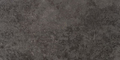 Frostbestandig glaseret Millstone-gulvflise 60 x 120 cm sort 1,44 m²