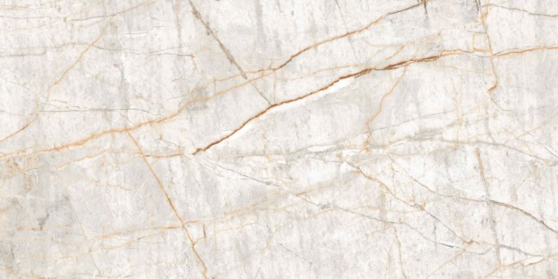 Frostbestandig glaseret Naturale porcelænsflise 60 x 120 cm white carving 1,44 m²