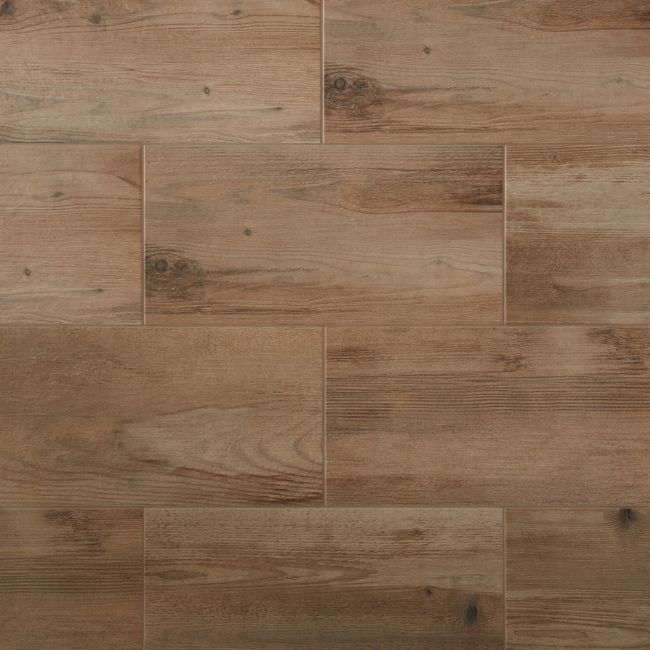 Frostbestandig glasurert klinker Norwegio GoodHome 30 x 60 cm brun 1,44 m²