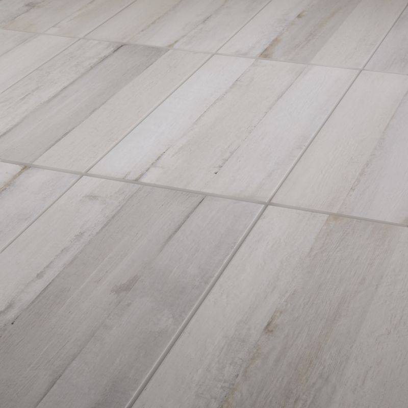 Frostbestandig glasurert porcelænsflise Norwegio GoodHome 30 x 60 cm lys grå 1,44 m²