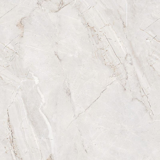 Frostbestandig glasurbelagt porcelænsflise Osaka 60 x 60 cm Bianco 1,44 m²