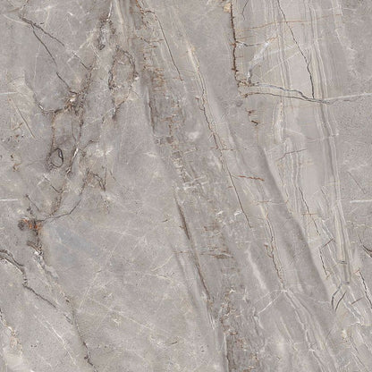 Frostbestandig glaseret porcelænsflise Osaka 60 x 60 cm gris 1,44 m²