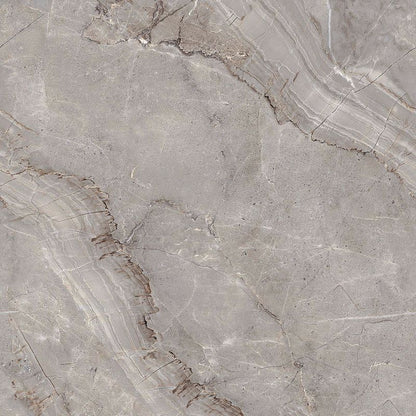 Frostbestandig glaseret porcelænsflise Osaka 60 x 60 cm gris 1,44 m²