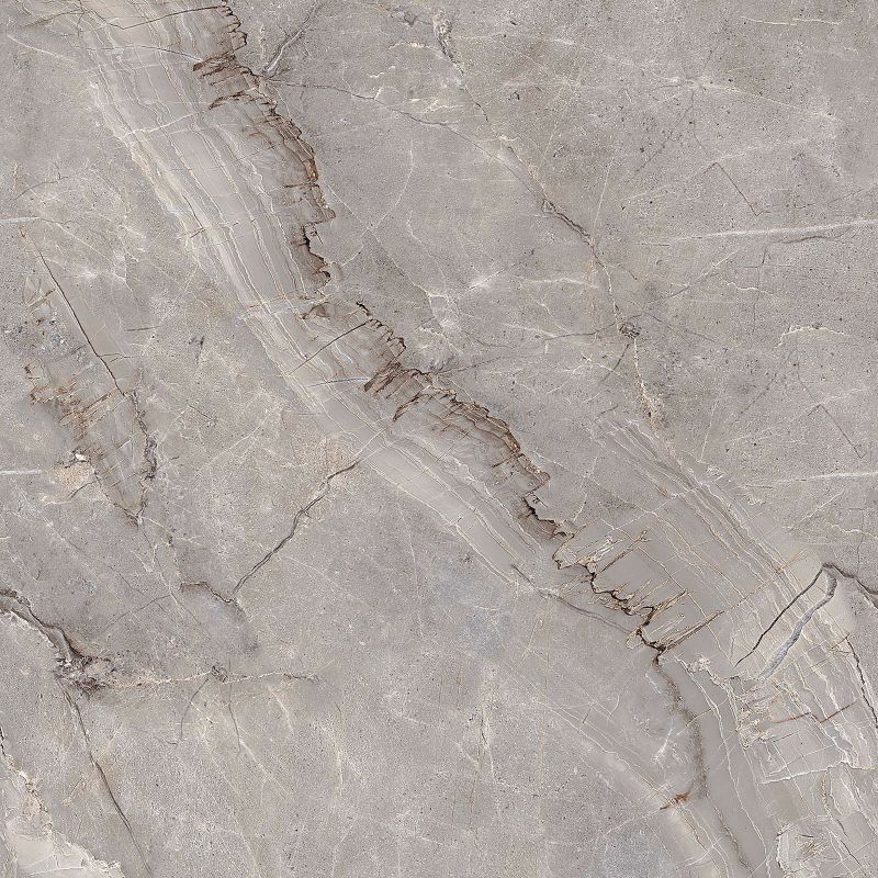 Frostbestandig glaseret porcelænsflise Osaka 60 x 60 cm gris 1,44 m²