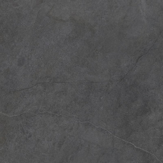 Frostsikker glasureret porcelænsflise Pizarra 60 x 60 x 2 cm antracit 0,72 m²