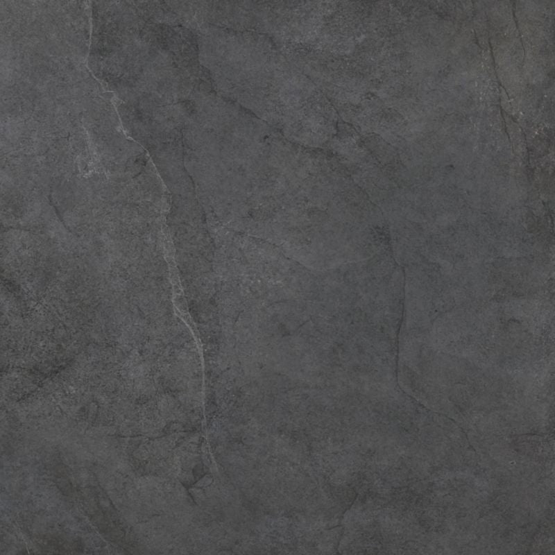 Frostsikker glasureret porcelænsflise Pizarra 60 x 60 x 2 cm antracit 0,72 m²