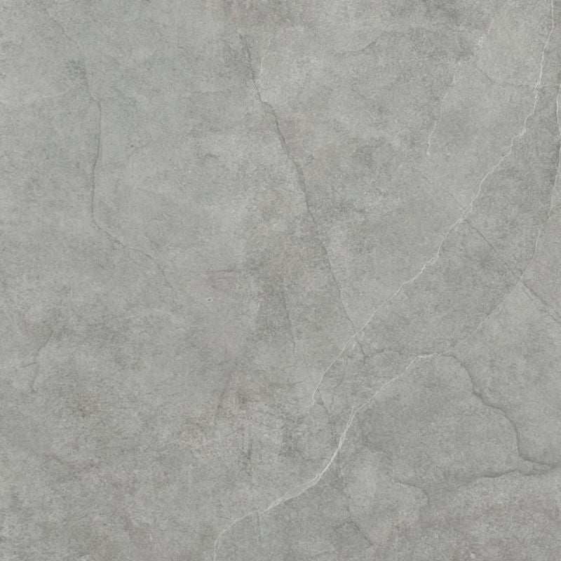 Frostsikker glaseret porcelænsflise Pizarra 60 x 60 x 2 cm grå 0,72 m²