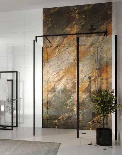 Frostbestandig poleret glasurgranit Flamestone Ceramstic 80 x 160 cm 2,56 m²