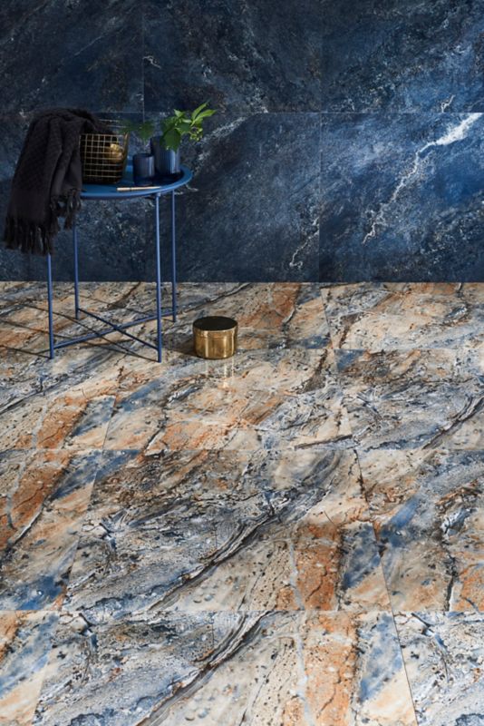 Frostbestandig poleret og glaseret Pacific Ceramstic klinke 60 x 60 cm 1,44 m²