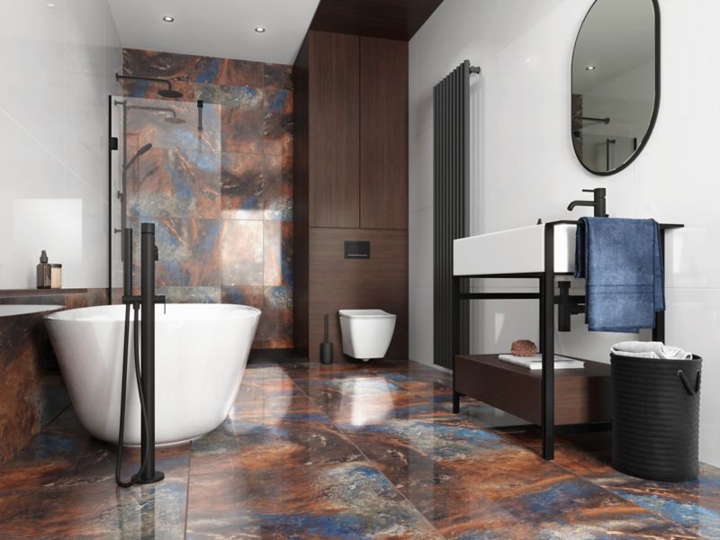 Frostbestandig poleret glasurgranit Spinstone Ceramstic 60 x 120 cm 1,44 m²