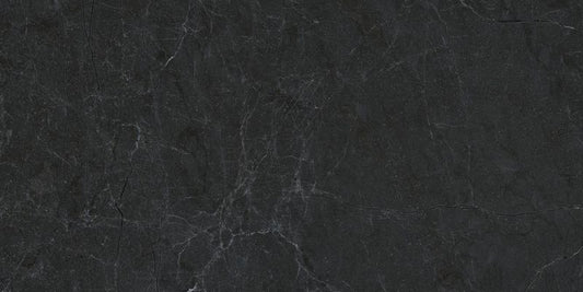 Frostbestandig glaseret porcelænsflise Preto 60 x 120 cm mat sort 1,44 m²