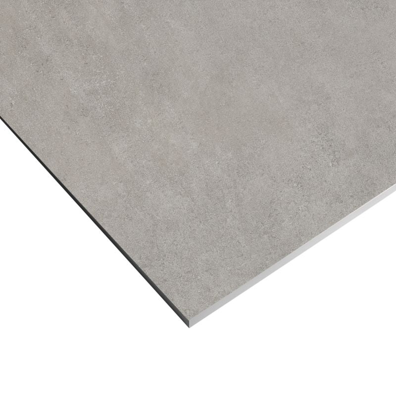 Frostbestandig glasert porcelænsflise Prince 60 x 60 cm grå lappato 1,44 m²