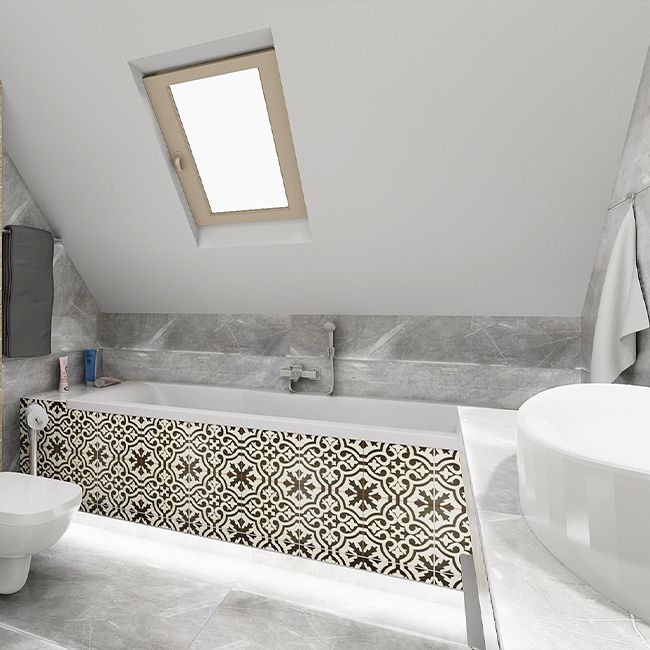Frostbestandig glaseret porcelænsflise Pulpis 60 x 119,5 cm grå 2,16 m²