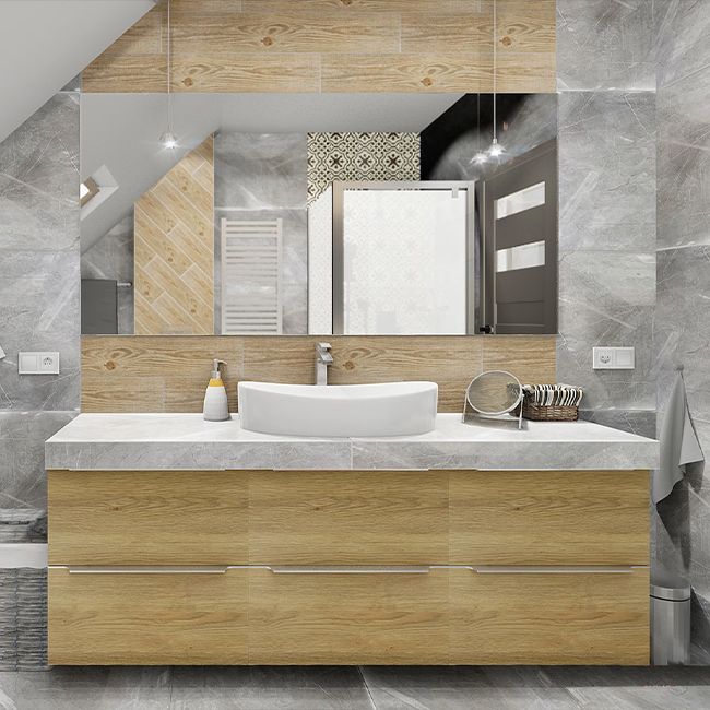 Frostbestandig glaseret porcelænsflise Pulpis 60 x 119,5 cm grå 2,16 m²