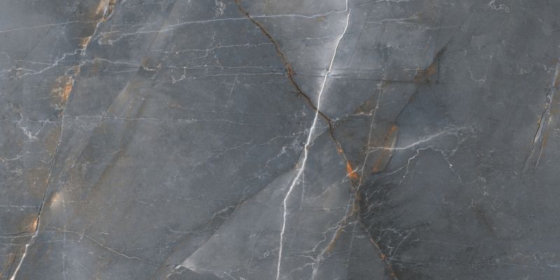 Frostbestandig glasert Queen-gulvflise 60 x 120 cm i grey sugar