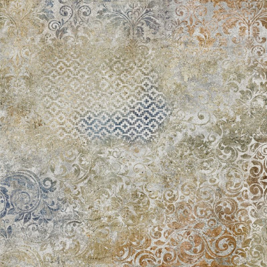Frostbestandig glasert Royal-gulvflise 60 x 60 cm blå 1,8 m²