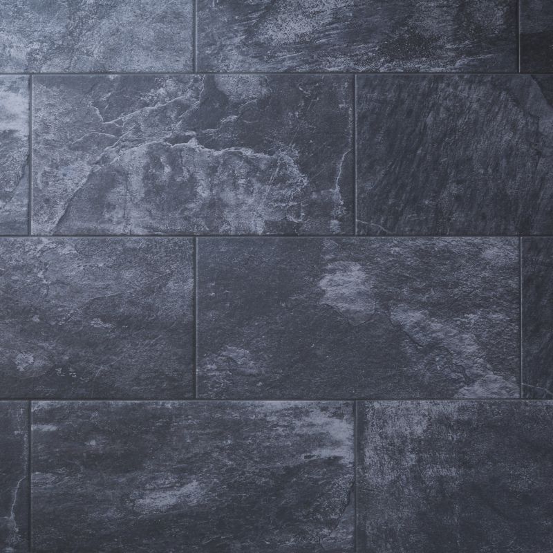 Frostbestandig glaseret porcelænsflise Shaded GoodHome 29,8 x 59,8 cm anthracite 1,24 m²