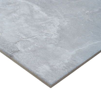 Frostbestandig glasert Shaded GoodHome porcelænsflise 29,8 x 59,8 cm grå 1,24 m²