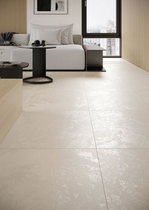 Frostbestandig glaseret Siena klinke 60 x 60 cm beige 1,44 m²