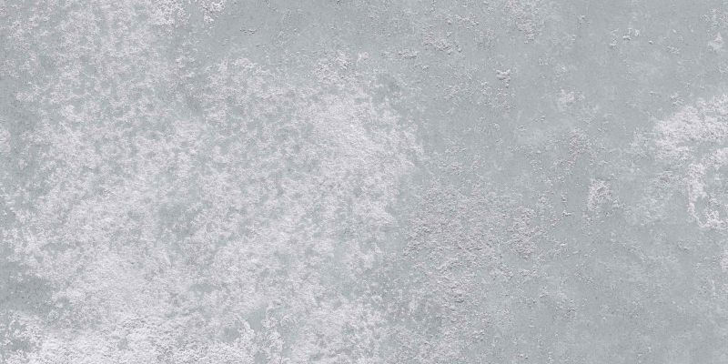 Frostbestandig, glaseret Slimtra-gulvflise 60 x 120 cm i sølv, 2,88 m²